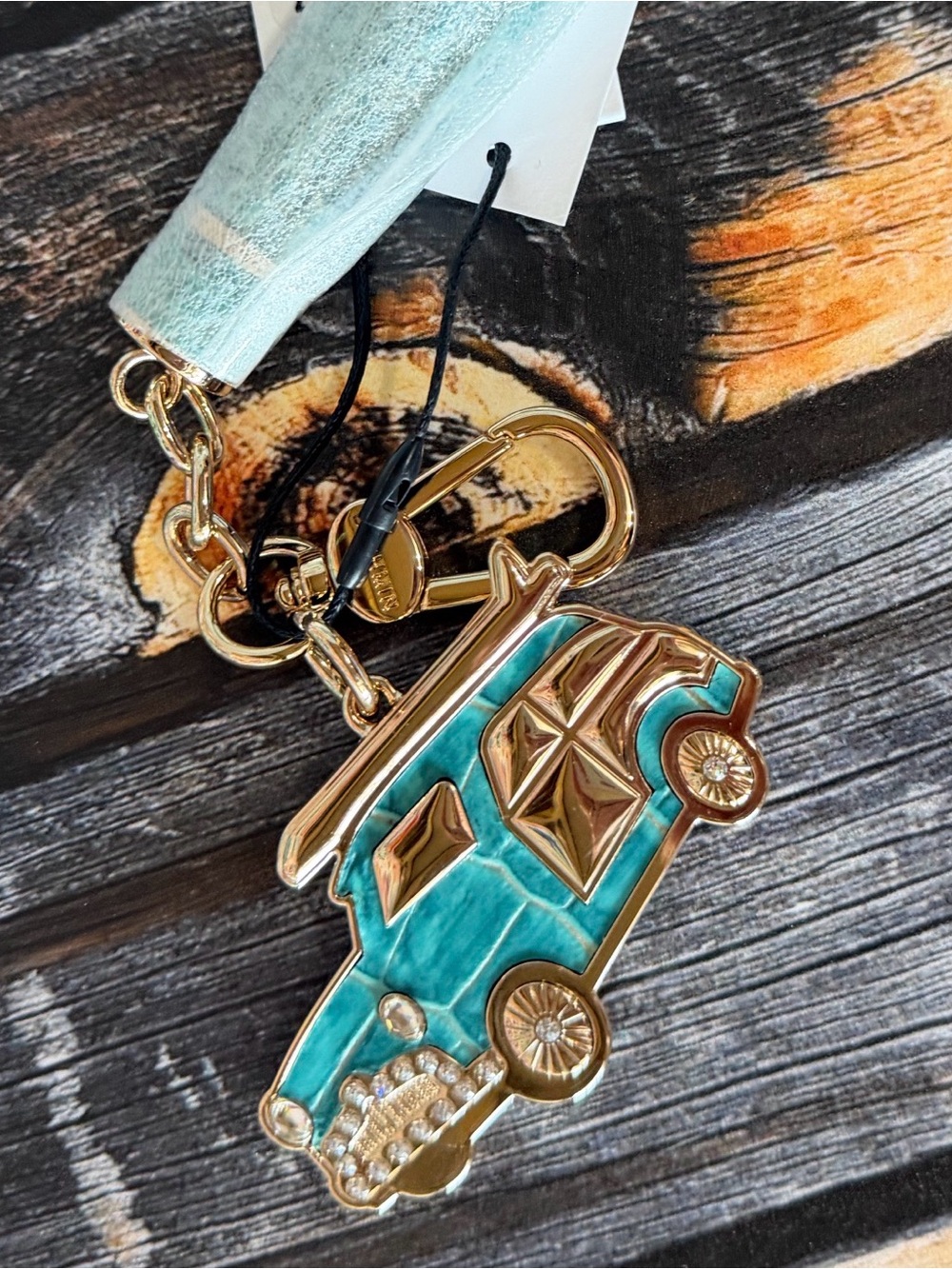 BRAHMIN COPA CAR CHARM TASSEL in  MERMAID MELBOURNE NWT $125